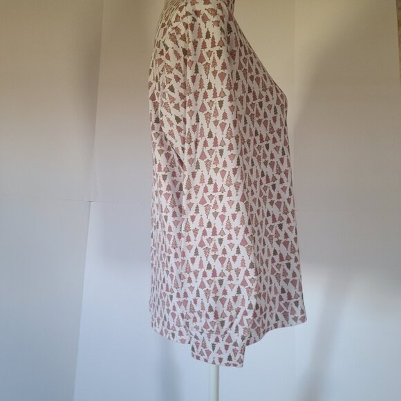 HASTING & SMITH COZY DEMURE  CHRISTMAS LONG SLEEVE TURTLENECK (LARGE) - Picture 4 of 7